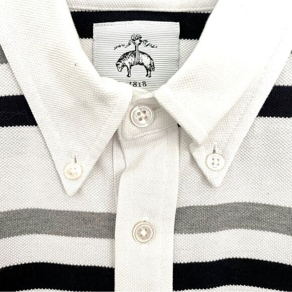 Brooks Brothers Button Down Short Sleeve Polo - Picture 3 of 5